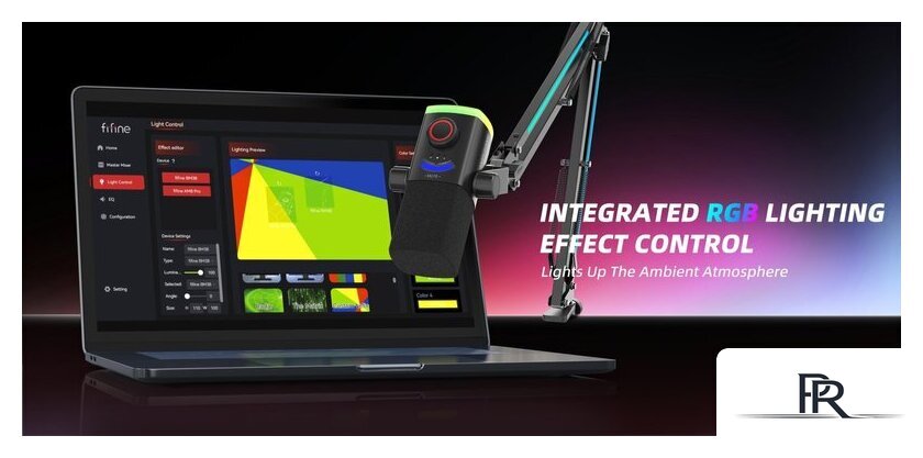 Проводной микрофон FIFINE AM8PROTW (белый) - Изображение №13 — Интернет-магазин ПроЗаказ