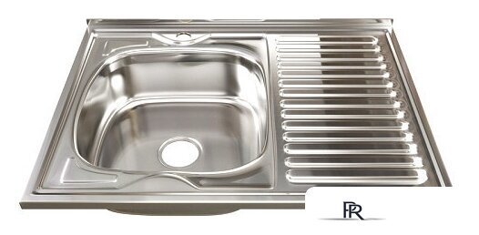 Кухонная мойка Mixline 528016 (полированная, 0.6 мм) - Изображение №1 — Интернет-магазин ПроЗаказ