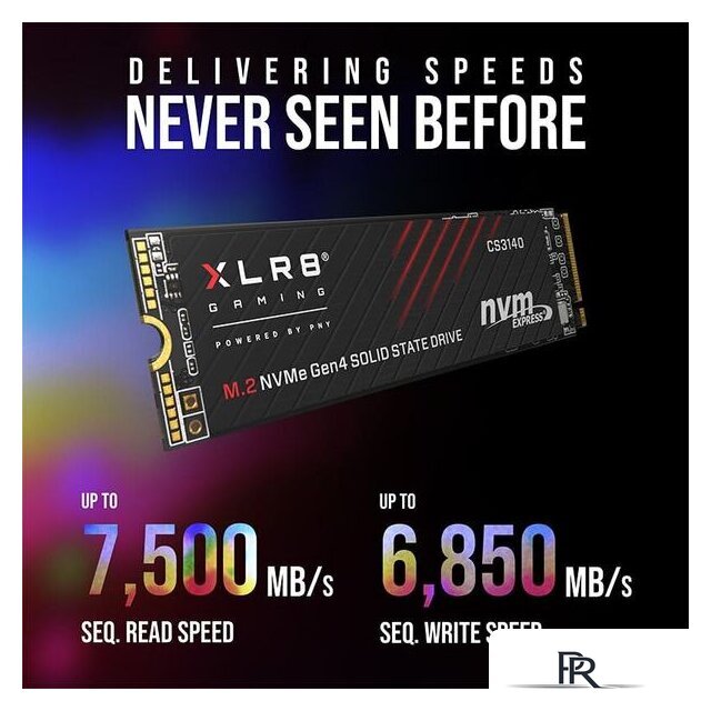 SSD PNY XLR8 CS3140 Heatsink 2TB M280CS3140-2TB-RB - Изображение №4 — Интернет-магазин ПроЗаказ