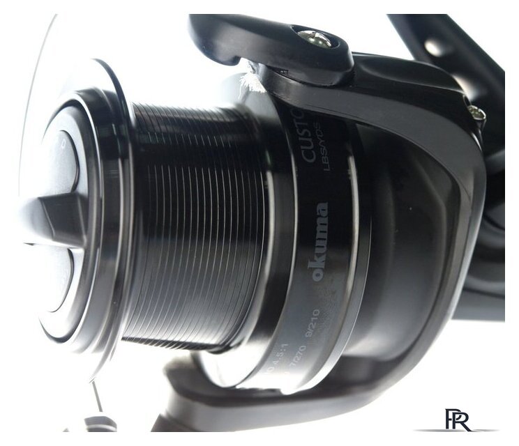 Рыболовная катушка Okuma Custom black cb (черный) - Изображение №8 — Интернет-магазин ПроЗаказ