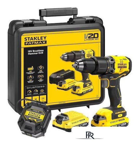 Дрель-шуруповерт Stanley SFMCD715D2K (с 2-мя АКБ, кейс) - Изображение №1 — Интернет-магазин ПроЗаказ