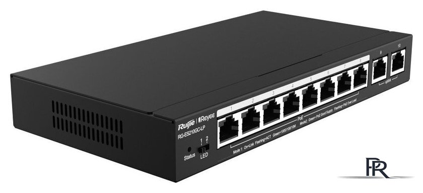 Настраиваемый коммутатор Ruijie Networks RG-ES210GC-LP - Изображение №6 — Интернет-магазин ПроЗаказ