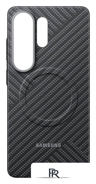 Чехол для телефона Samsung Carbon Magnet Case для Samsung Galaxy S26 Ultra (темно-серый) - Изображение №1 — Интернет-магазин ПроЗаказ