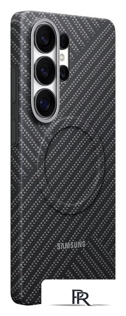Чехол для телефона Samsung Carbon Magnet Case для Samsung Galaxy S26 Ultra (темно-серый) - Изображение №4 — Интернет-магазин ПроЗаказ