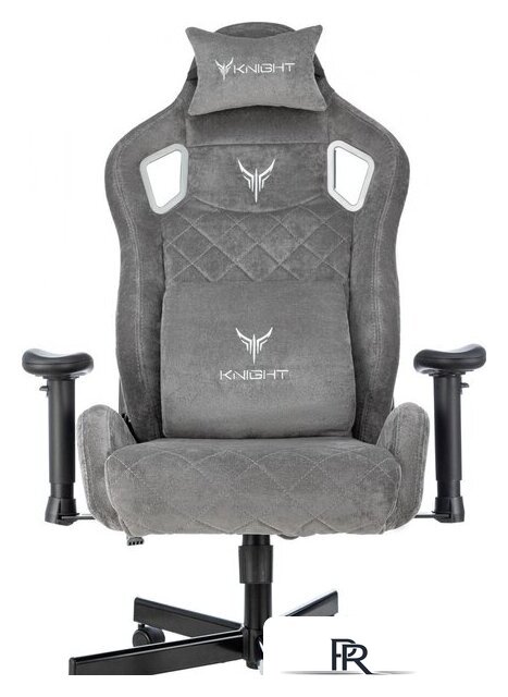 Игровое (геймерское) кресло Knight Outrider (серый Light-19) - Изображение №8 — Интернет-магазин ПроЗаказ