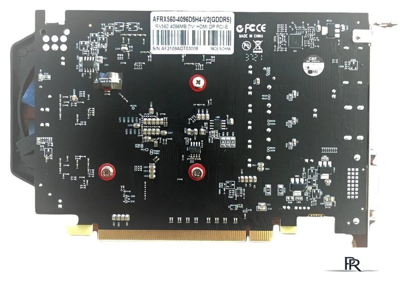Видеокарта AFOX Radeon RX 560 4GB GDDR5 AFRX560-4096D5H4-V2 - Изображение №9 — Интернет-магазин ПроЗаказ