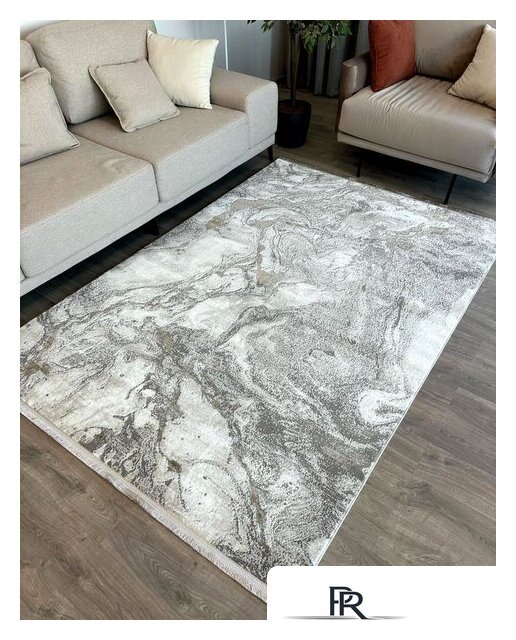 Ковер для жилой комнаты Radjab Carpet София MR 283 Прямоугольник 11662RK (1.6x2.3, Cream/Gold) - Изображение №4 — Интернет-магазин ПроЗаказ