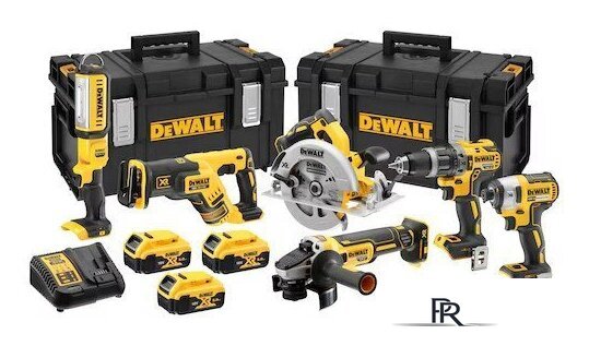  DeWalt DCK623P3 (шуруповерт, винтоверт, циркулярка, болгарка, сабельная пила, фонарь, 3 АКБ, кейс) - Изображение №1 — Интернет-магазин ПроЗаказ