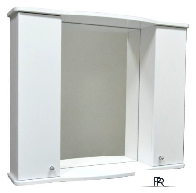  Гамма Шкаф с зеркалом 08м (белый) - Изображение №1 — Интернет-магазин ПроЗаказ