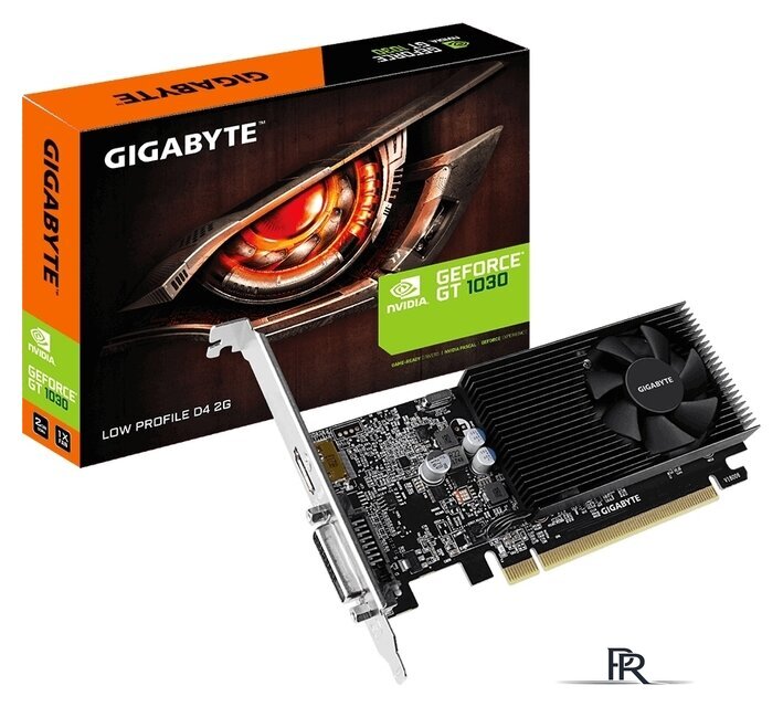 Видеокарта Gigabyte GeForce GT 1030 Low Profile 2GB DDR4 - Изображение №4 — Интернет-магазин ПроЗаказ