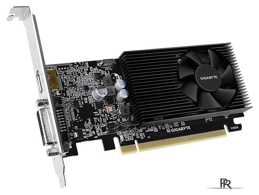 Видеокарта Gigabyte GeForce GT 1030 Low Profile 2GB DDR4 - Изображение №2 — Интернет-магазин ПроЗаказ