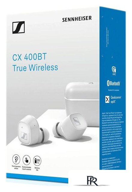 Наушники Sennheiser CX 400BT True Wireless (белый) - Изображение №12 — Интернет-магазин ПроЗаказ