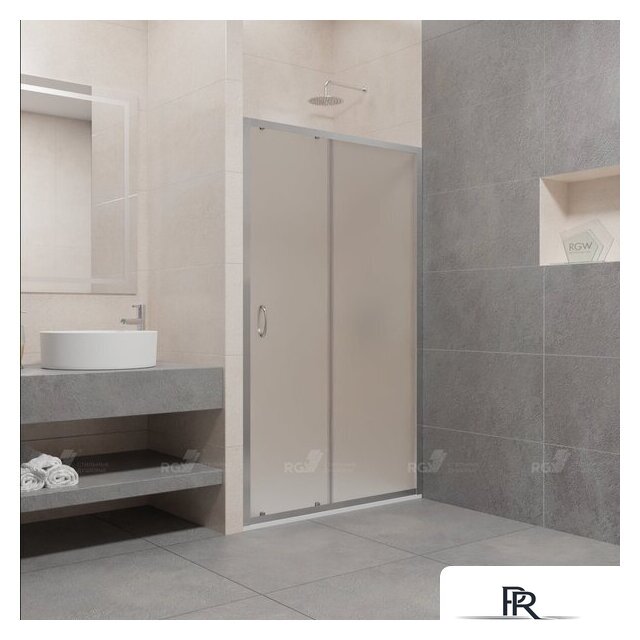 Душевая дверь RGW PA-016 350801613-21 130 (хром/матовое-сатинат стекло) - Изображение №1 — Интернет-магазин ПроЗаказ