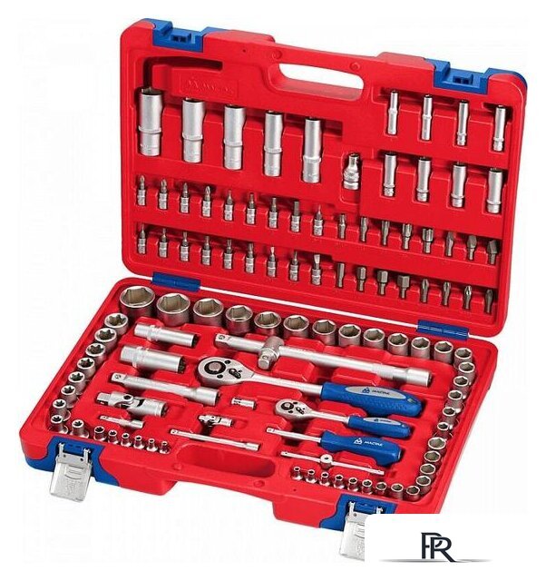 Универсальный набор инструментов Мастак 01-108C (108 предметов) - Изображение №1 — Интернет-магазин ПроЗаказ