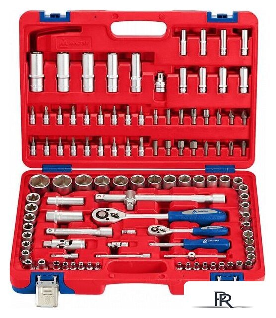 Универсальный набор инструментов Мастак 01-108C (108 предметов) - Изображение №2 — Интернет-магазин ПроЗаказ