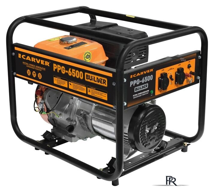Бензиновый генератор Carver PPG-6500 Builder - Изображение №1 — Интернет-магазин ПроЗаказ