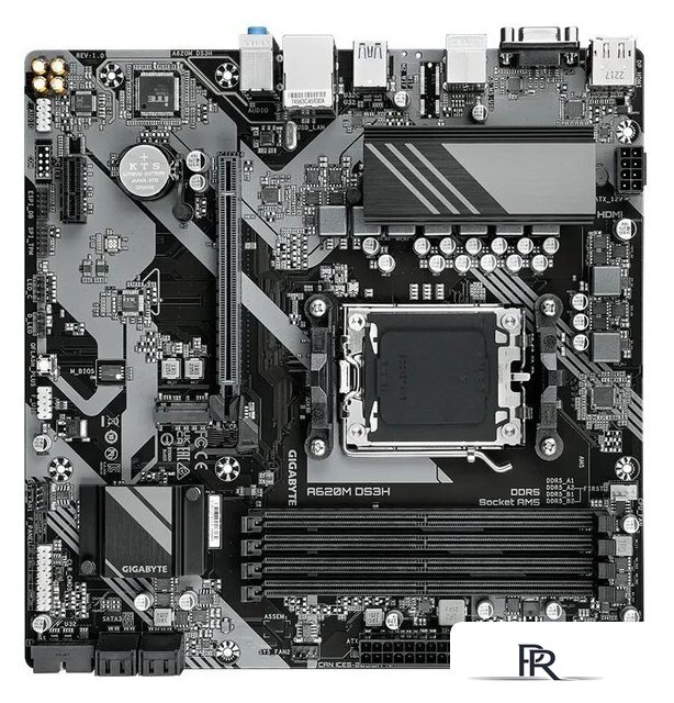 Материнская плата Gigabyte A620M DS3H (rev. 1.0) - Изображение №3 — Интернет-магазин ПроЗаказ