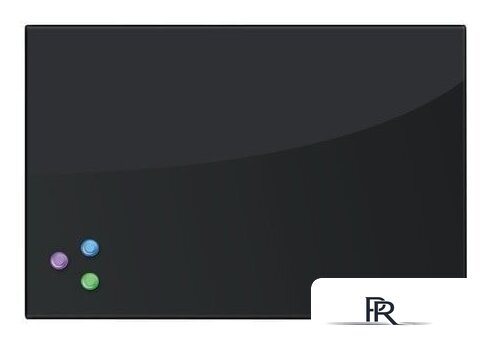 Магнитно-маркерная доска BRAUBERG стеклянная 40x60 см (черный) - Изображение №1 — Интернет-магазин ПроЗаказ