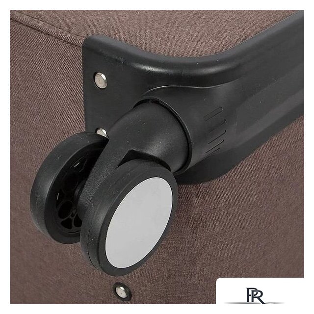 Чемодан-спиннер Grott 338-1001/3-20 (коричневый) - Изображение №12 — Интернет-магазин ПроЗаказ