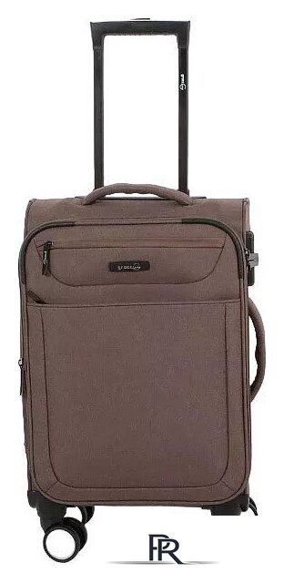 Чемодан-спиннер Grott 338-1001/3-20 (коричневый) - Изображение №1 — Интернет-магазин ПроЗаказ