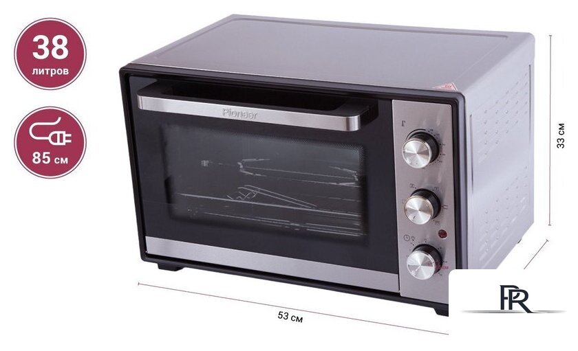 Мини-печь Pioneer MO5020G - Изображение №6 — Интернет-магазин ПроЗаказ