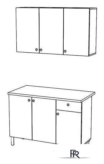 Готовая кухня Горизонт Point 120 (сонома) - Изображение №3 — Интернет-магазин ПроЗаказ