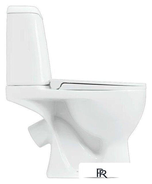 Унитаз напольный Sanita Luxe Max Comfort WC.CC/Max/2-DM/WHT.G/S1 (с сиденьем) - Изображение №4 — Интернет-магазин ПроЗаказ