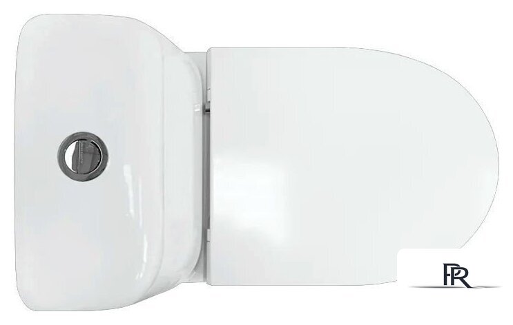 Унитаз напольный Sanita Luxe Max Comfort WC.CC/Max/2-DM/WHT.G/S1 (с сиденьем) - Изображение №5 — Интернет-магазин ПроЗаказ