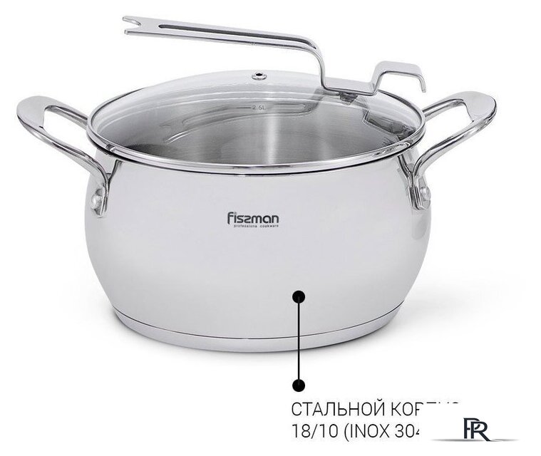 Кастрюля Fissman Vita 5216 - Изображение №12 — Интернет-магазин ПроЗаказ
