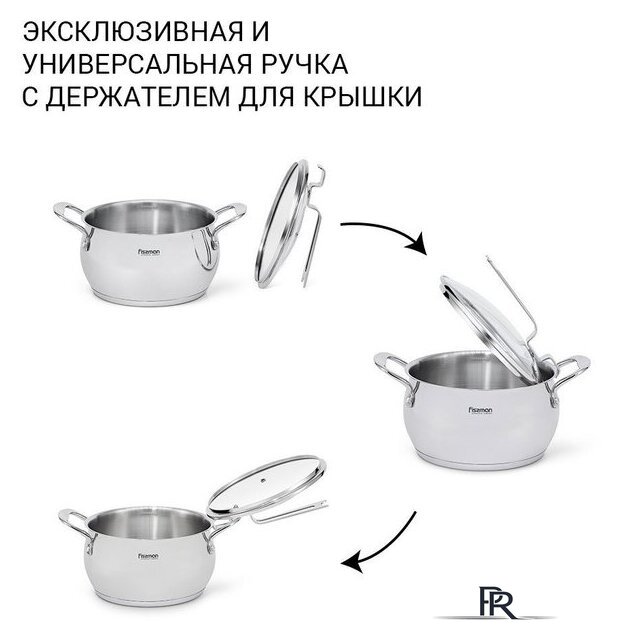 Кастрюля Fissman Vita 5216 - Изображение №10 — Интернет-магазин ПроЗаказ