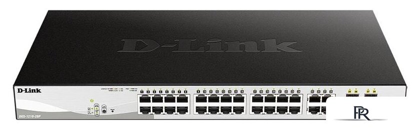 Управляемый коммутатор 2-го уровня D-Link DGS-1210-28P/FL1A - Изображение №1 — Интернет-магазин ПроЗаказ