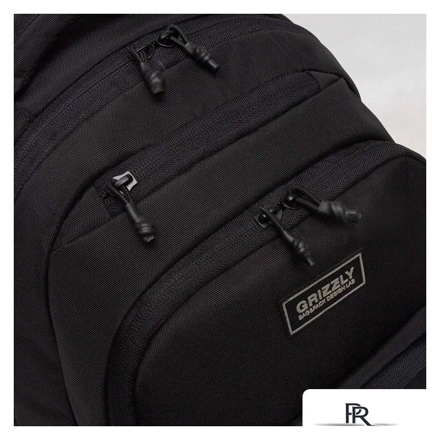 Школьный рюкзак Grizzly RU-530-6 (черный) - Изображение №4 — Интернет-магазин ПроЗаказ