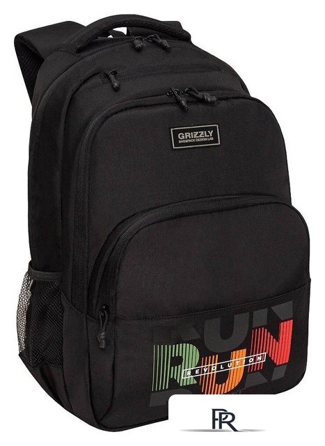 Школьный рюкзак Grizzly RU-530-6 (черный) - Изображение №1 — Интернет-магазин ПроЗаказ