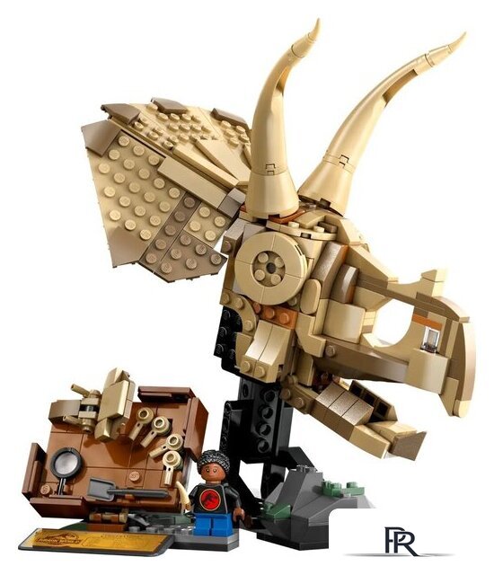 Конструктор LEGO Jurassic World Окаменелости динозавров череп трицератопса 76969 - Изображение №4 — Интернет-магазин ПроЗаказ