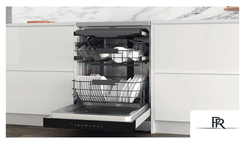 Отдельностоящая посудомоечная машина Whirlpool WFC 3C26 PF X - Изображение №2 — Интернет-магазин ПроЗаказ