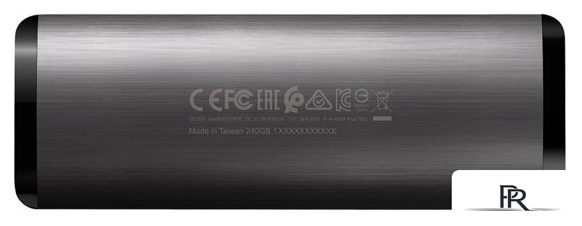 Внешний накопитель ADATA SE760 512GB ASE760-512GU32G2-CTI (титан) - Изображение №4 — Интернет-магазин ПроЗаказ