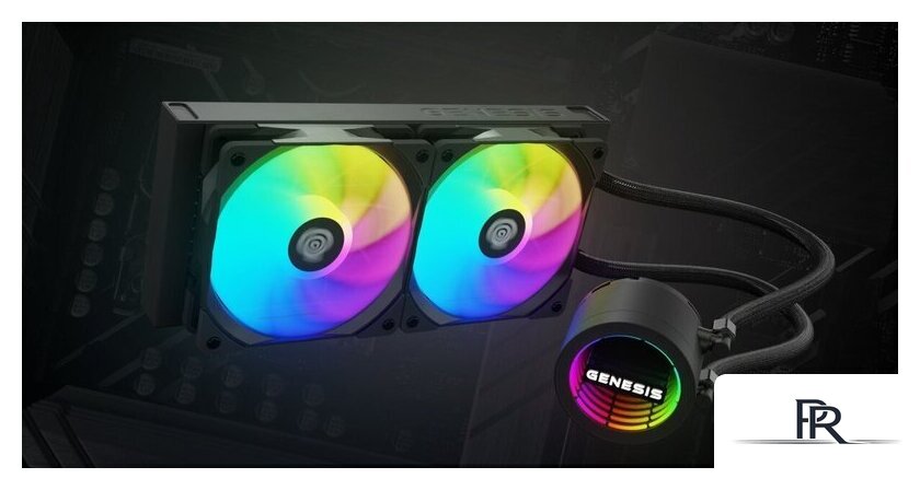 Система жидкостного охлаждения для процессора Genesis Hydria 240 ARGB NLG-2319 - Изображение №3 — Интернет-магазин ПроЗаказ