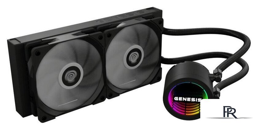 Система жидкостного охлаждения для процессора Genesis Hydria 240 ARGB NLG-2319 - Изображение №10 — Интернет-магазин ПроЗаказ