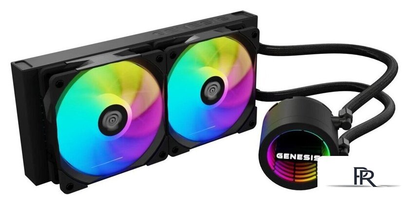 Система жидкостного охлаждения для процессора Genesis Hydria 240 ARGB NLG-2319 - Изображение №1 — Интернет-магазин ПроЗаказ