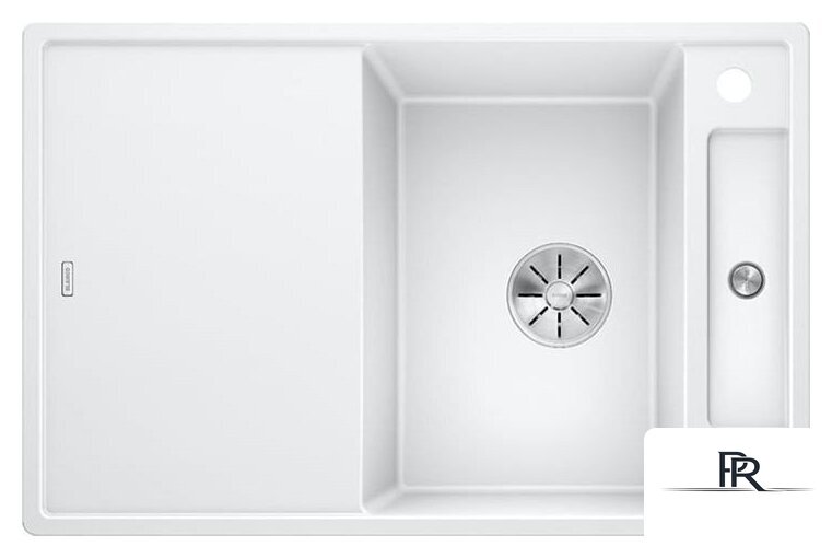Кухонная мойка Blanco Axia III 45 S 523177 (белый, деревянная доска) - Изображение №1 — Интернет-магазин ПроЗаказ