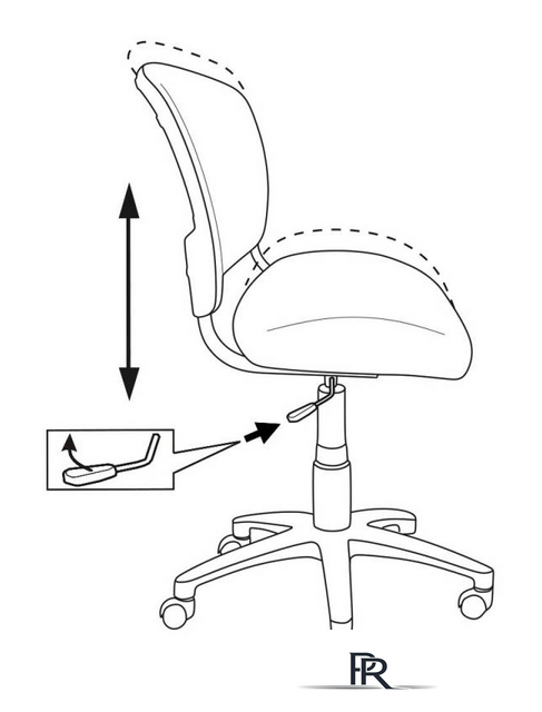 Офисное кресло Бюрократ CH-296NX/15-21 - Изображение №6 — Интернет-магазин ПроЗаказ