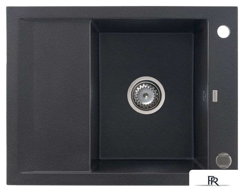 Кухонная мойка Kernau Kgs M 4565 1B1D Black Metallic - Изображение №1 — Интернет-магазин ПроЗаказ