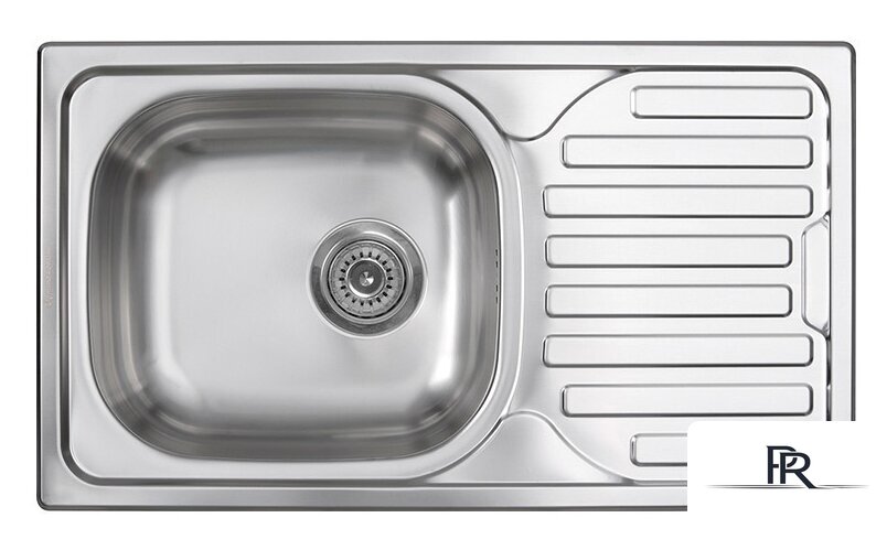 Кухонная мойка Zigmund & Shtain Rechteck 765.6 (полированная) - Изображение №1 — Интернет-магазин ПроЗаказ