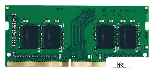 Оперативная память GOODRAM 16GB DDR4 SODIMM PC4-25600 GR3200S464L22S/16G - Изображение №1 — Интернет-магазин ПроЗаказ