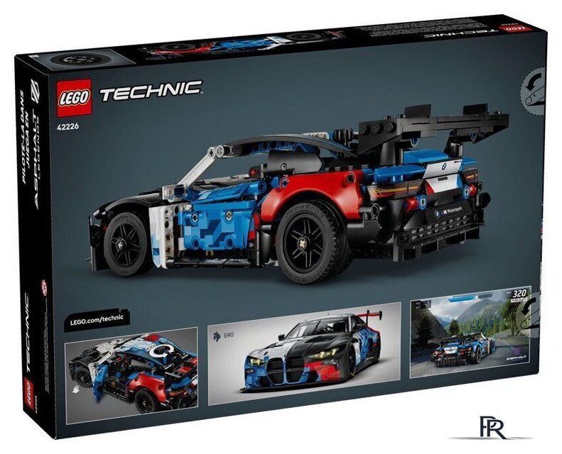 Конструктор LEGO Technic 42226 BMW M4 GT3 EVO Race Car - Изображение №11 — Интернет-магазин ПроЗаказ