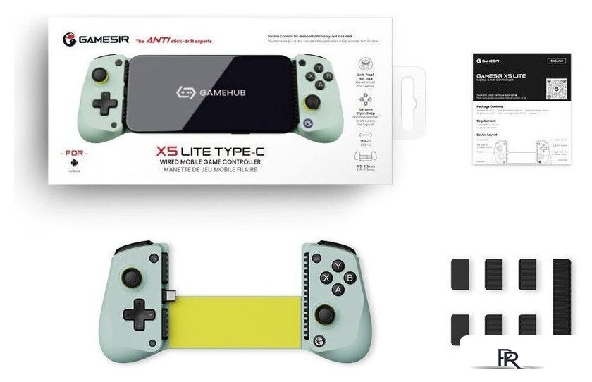 Геймпад для смартфона GameSir X5 Lite (васаби) - Изображение №7 — Интернет-магазин ПроЗаказ