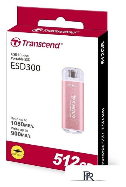 Внешний накопитель Transcend ESD300 512GB TS512GESD300P - Изображение №4 — Интернет-магазин ПроЗаказ