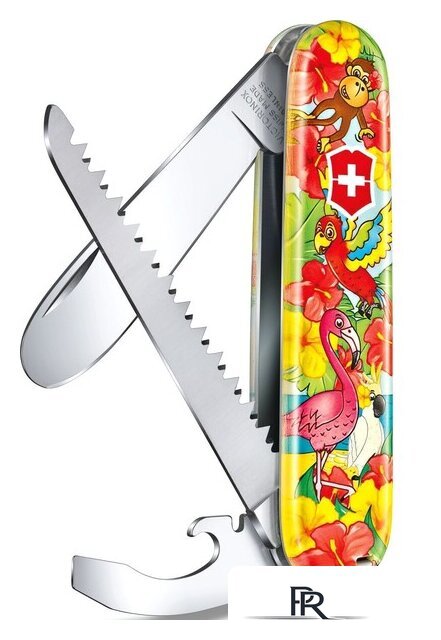 Складной нож Victorinox My First Victorinox 0.2373.E3 (желтый/красный) - Изображение №1 — Интернет-магазин ПроЗаказ