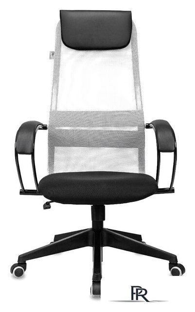 Офисное кресло Бюрократ CH-607 (светло-серый TW-02/сетка) - Изображение №2 — Интернет-магазин ПроЗаказ