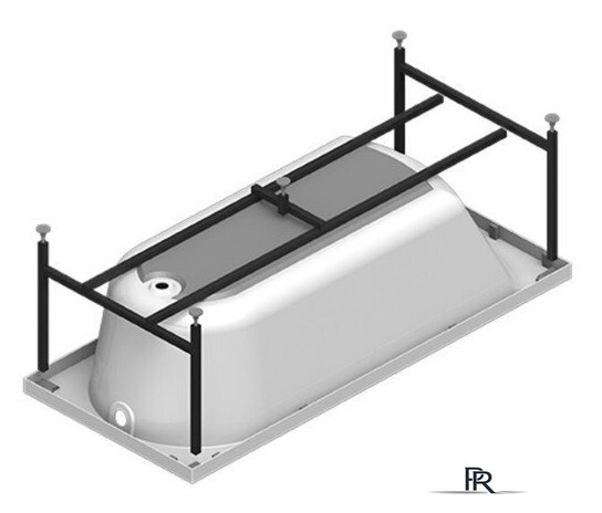 Ванна Radomir Николь 180x80 2-78-0-0-1-210Р (фронтальный, с каркасом) - Изображение №8 — Интернет-магазин ПроЗаказ